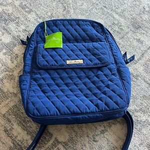 Blue Vera Bradley Backpack